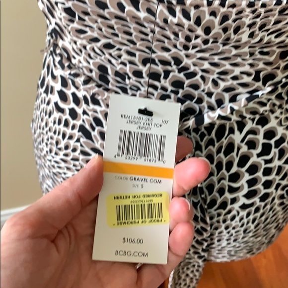 NEW...BCBG backless halter top. - Picture 6 of 6